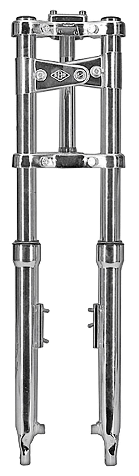 Forcella Ebr cromata Mbk 51, Pgt 103 SP PEUGEOT 51 AV 10 50 103 50 154027