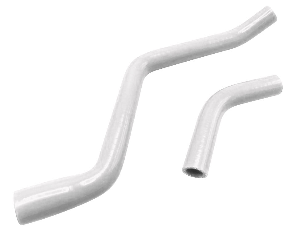Kit 2 pz. tubi acqua radiatore in silicone Senda EU3/EU4 bianchi T4Tune 351122