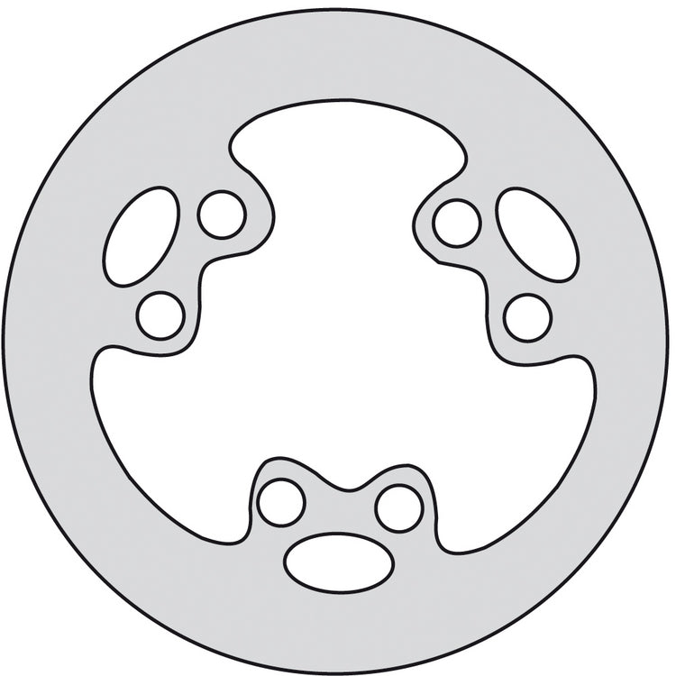 Disco freno ant. Ø 185 - 6 fori - Sp. 3mm NG FDB 051
