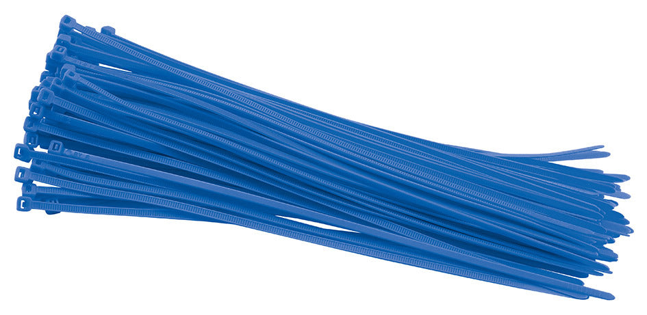 Fascette in nylon blu 3,6mm x 250mm (100 pz.) C4 420058
