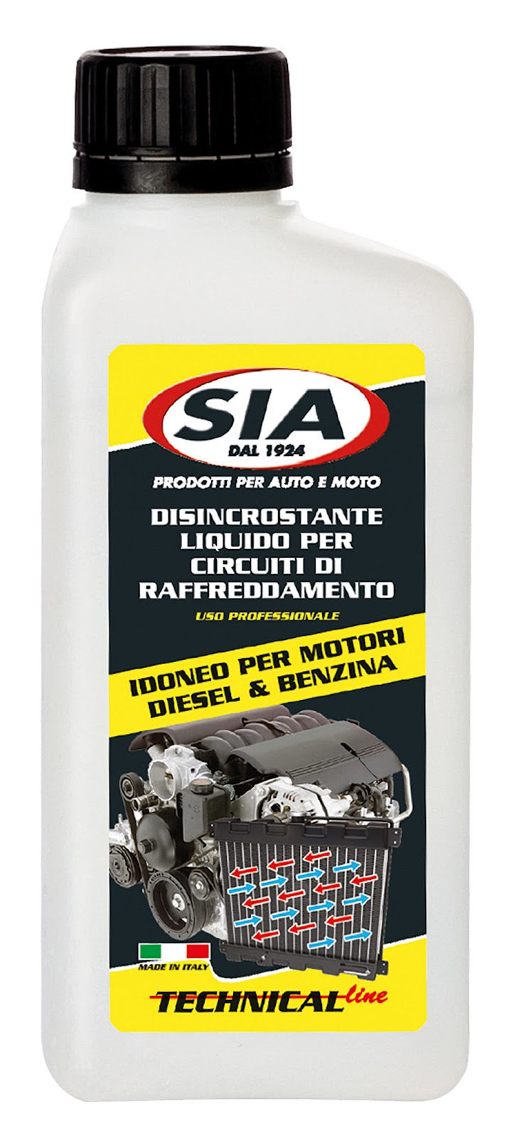 Disincrostante liquido per radiatori 250ml. Sia 155028
