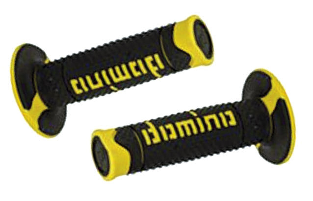 Manopole Domino Offroad giallo/nero GRIPS 035
