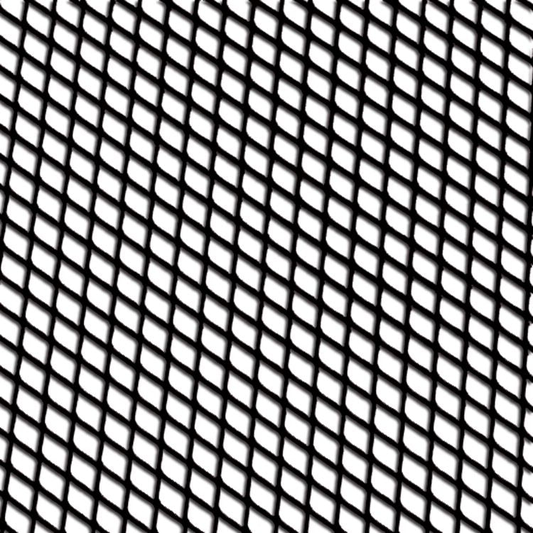 Griglia decor nera cm 30 x 30 T4Tune 160550