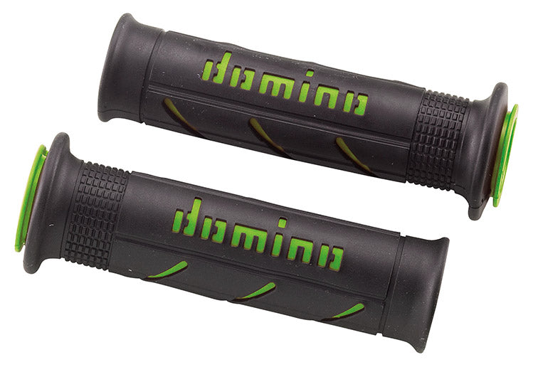 Manopole Domino XM2 Super Soft nero/verde GRIPS 004