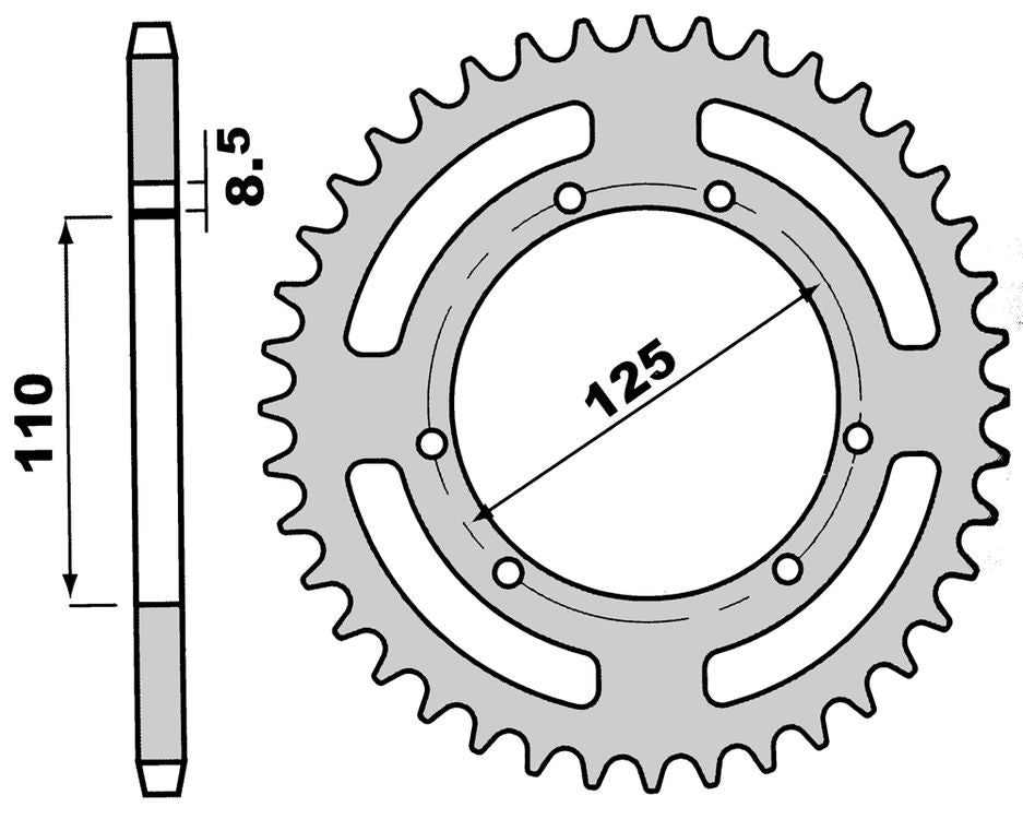 Corona catena 420 Z=52 T4Tune 611552