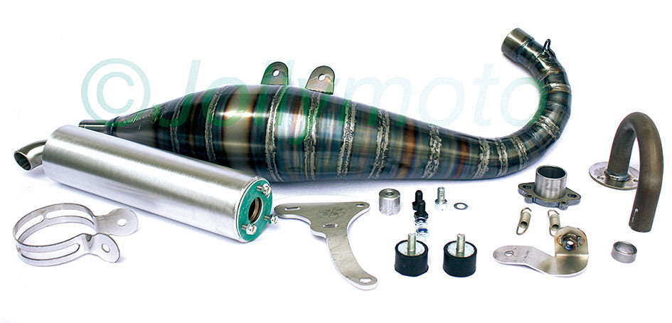 Marmitta Jolly Piaggio 94cc acc. Jollymoto APRILIA DERBI GILERA P94AC-5244-B8590