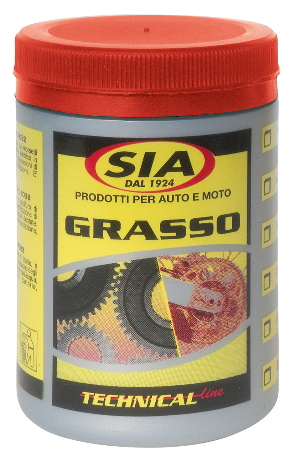 Grasso per cuscinetti 250ml. Sia 155017