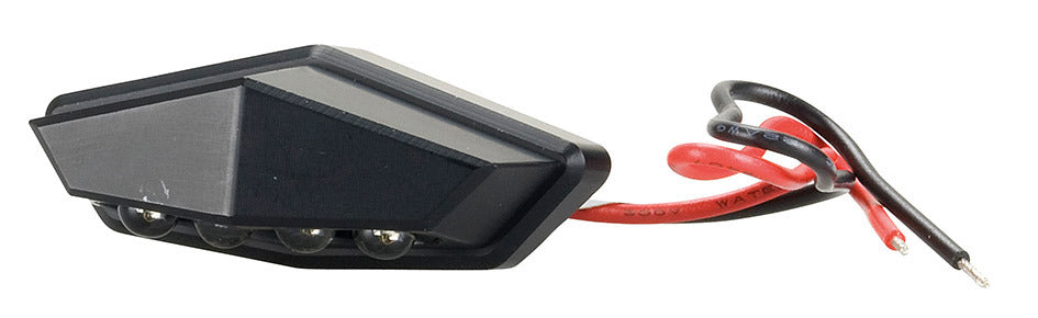 Luce targa alloy body with led Top4 404378
