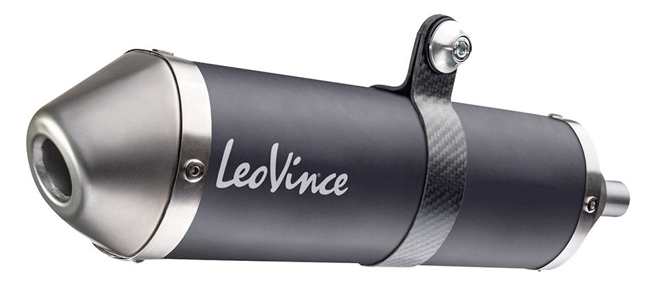 Silenziatore Leovince X-Fight inox black Sherco 50 EU5 2021-2023 17010B LEO
