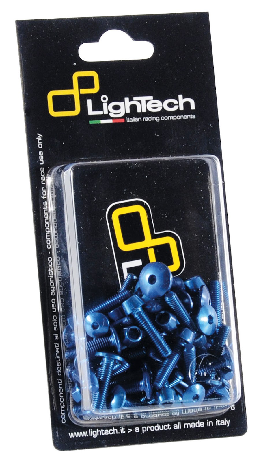 Kit viti carena blu T-Max 530 (12/16), 34 Pz LighTech YAMAHA 2012-2016 610532B