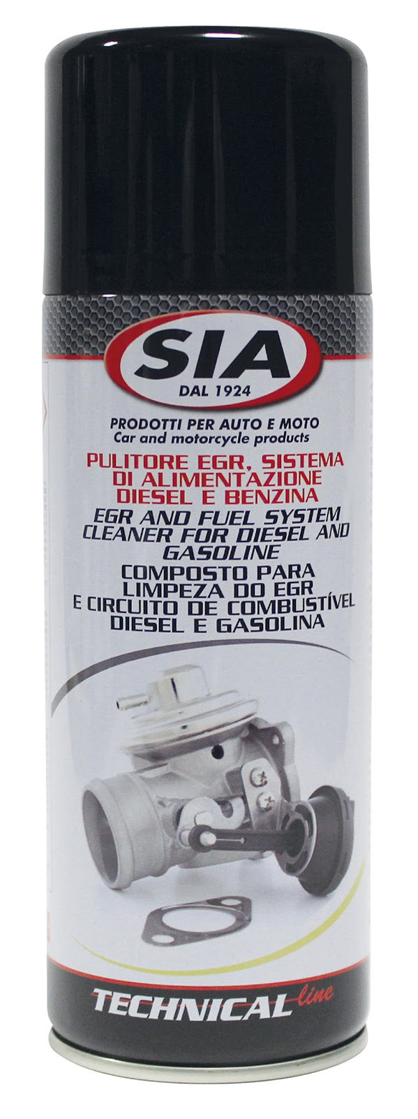 Pulitore corpi farfallati, valvole spray 400ml. Sia 155042