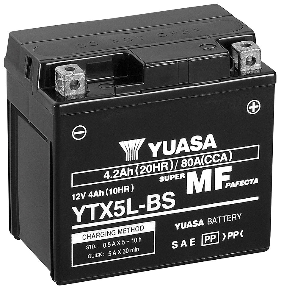 Batteria al gel Yuasa YTX5L-FA APRILIA BETA CPI DERBI E-TON FANTIC MOTOR 121034