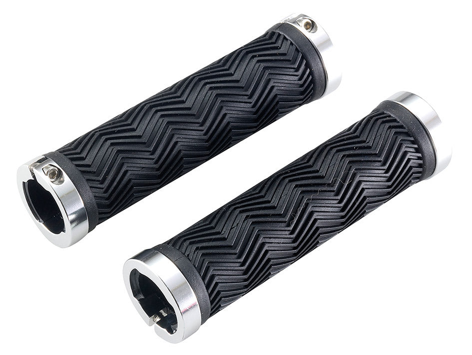 Cp. manopole ciclo Wave argento Ø 22mm X4 700118