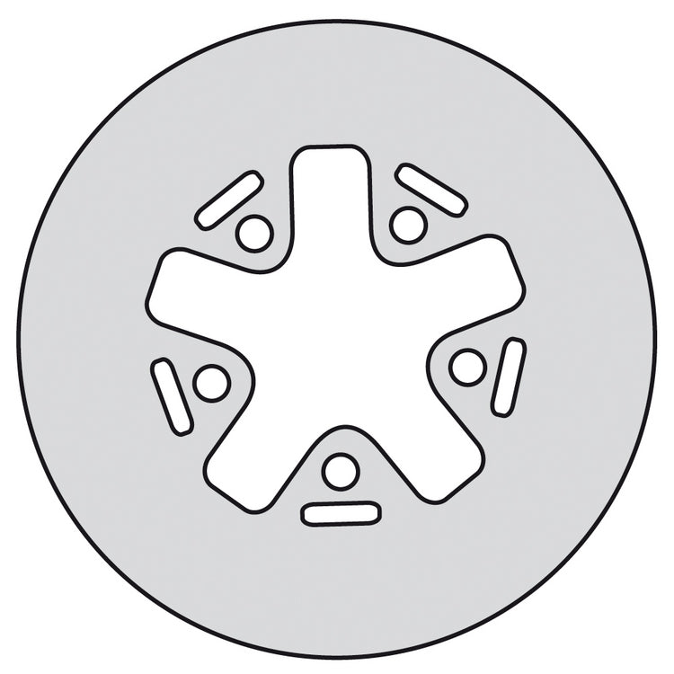 Disco freno post. Ø 145 - 5 fori - Sp. 3mm NG RDB 041