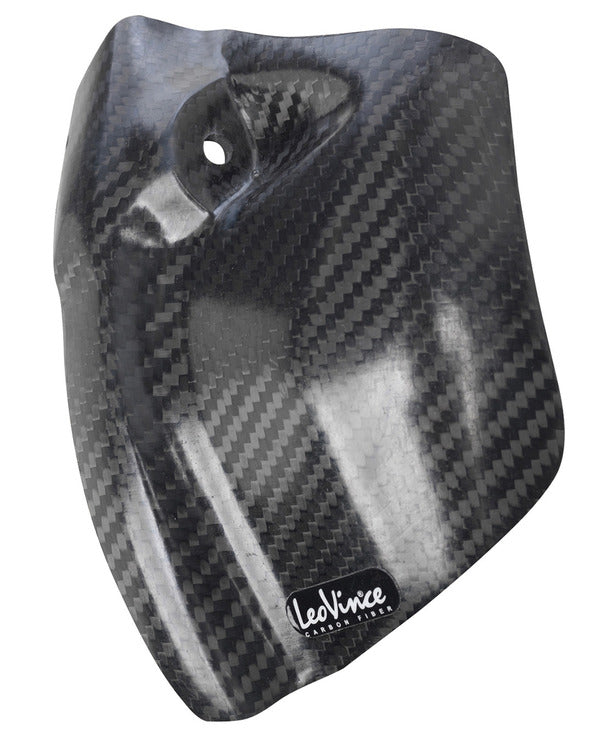 Protez.motore lat. sx Honda Cre/Crf 250/450 LeoVince Carbon 10012