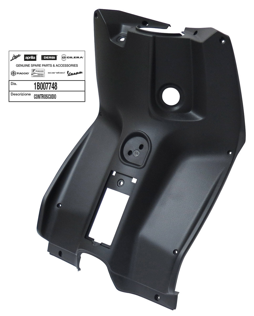 Controscudo SR 50 Motard, Typhoon 50 E4 2018 Piaggio APRILIA 2018-2020 1B007748