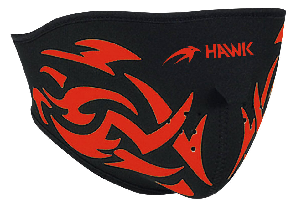 Maschera Tribal rossa Hawk 502042.R