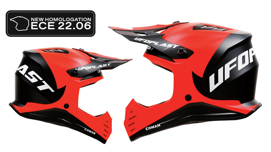 Casco Ufo Plast bambino Korey blu/rosso, Taglia S (47/48 cm) 441014.S