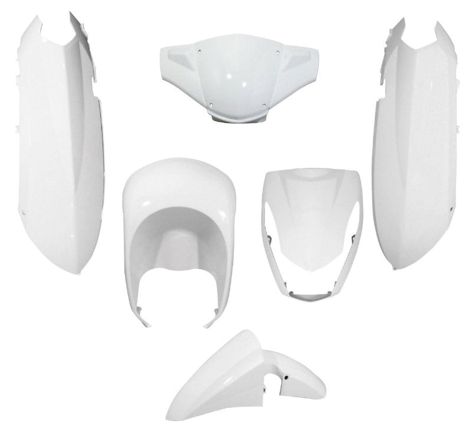 Kit carene bianche Peugeot Kisbee 50 (6 pz.) T4Tune 2010-2025 363335