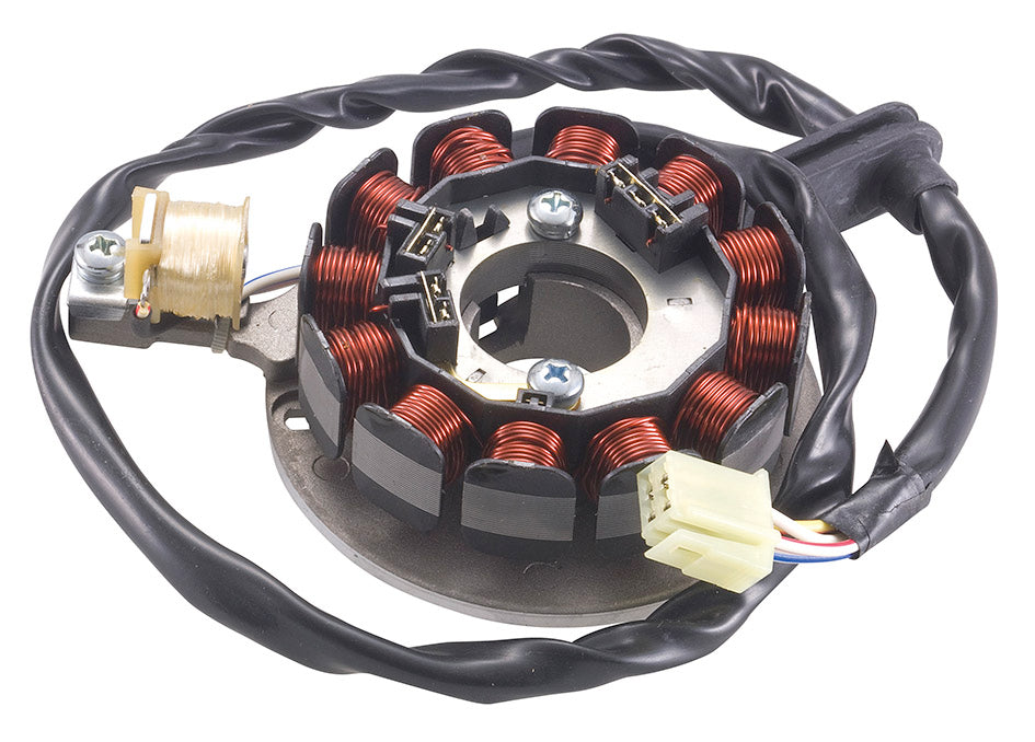 Statore Minarelli Am6 new 12 coils C4 BETA FANTIC MOTOR HM MALAGUTI MBK 180015