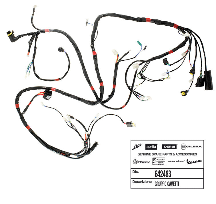 Cablaggio cpl. Sportcity One 125 Piaggio APRILIA 2008-2014 642483