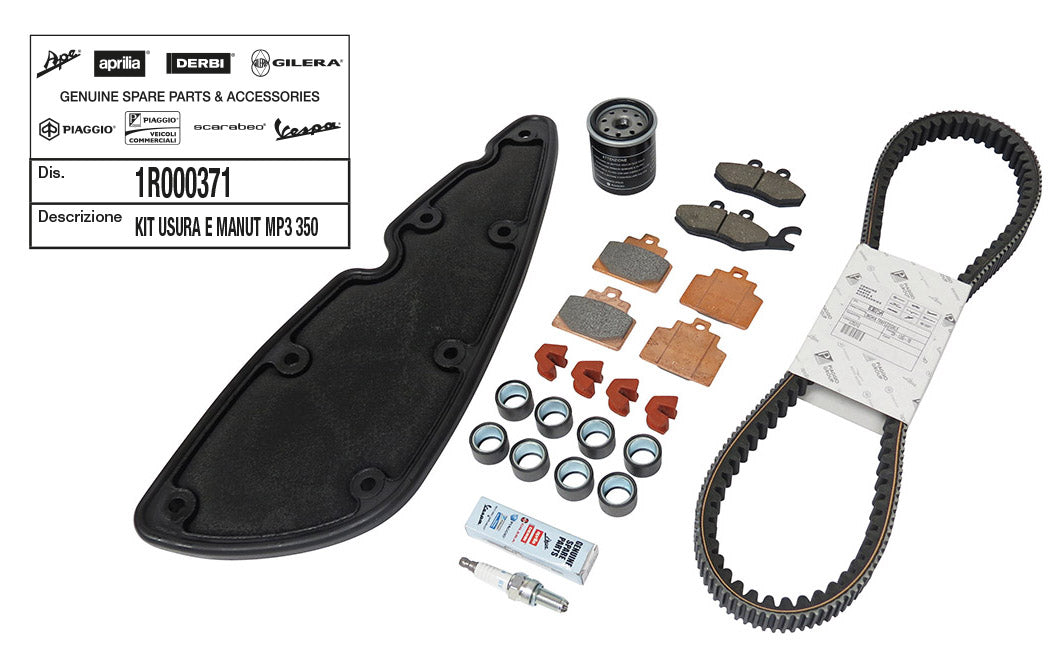 Kit revisione MP3 350 Maxi Sport E4 2018 Piaggio 2018-2020 1R000371