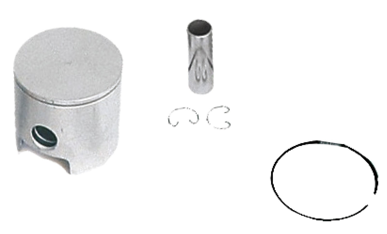 Pistone cpl. Athena Ø 47,6 sp.10 testa piatta sel. B APRILIA BENELLI KTM 080002B