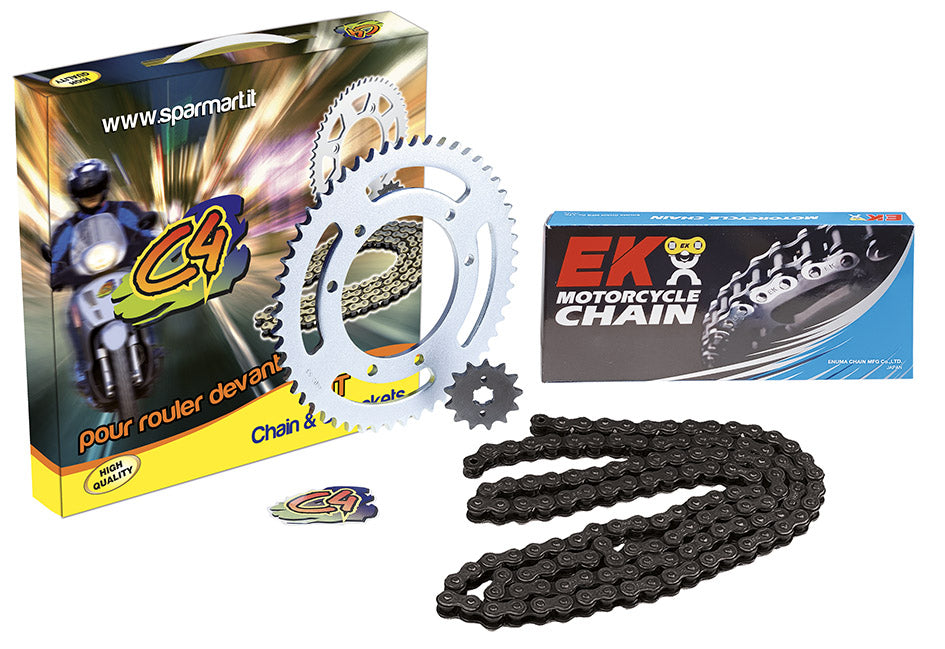 Kit catena Beta Rk6 50 ('94/'98) Z=12/56 PBR 1994-1998 EK 190