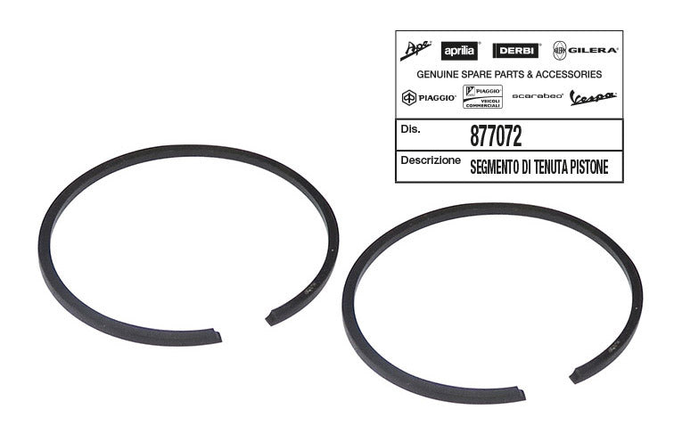Segmento Derbi Senda EU3/EU4 Ø 88 1,5mm Piaggio APRILIA GILERA RS 50 877072