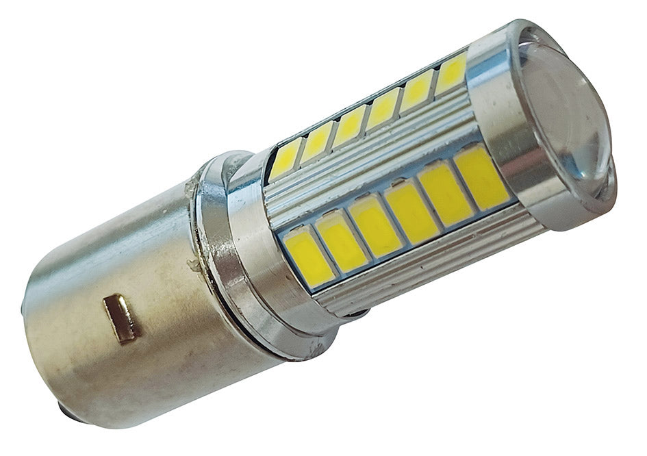 Lampada alogena Ba20d con leds C4 200262