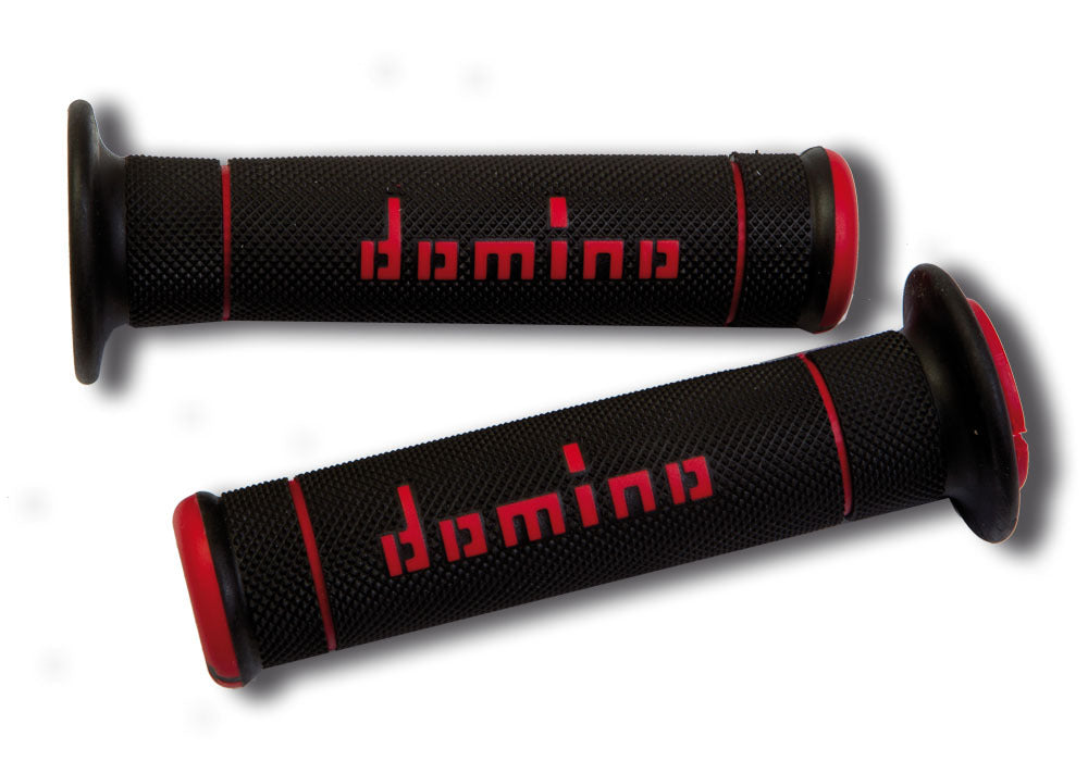 Manopole Domino Trial nero/rosso GRIPS 031