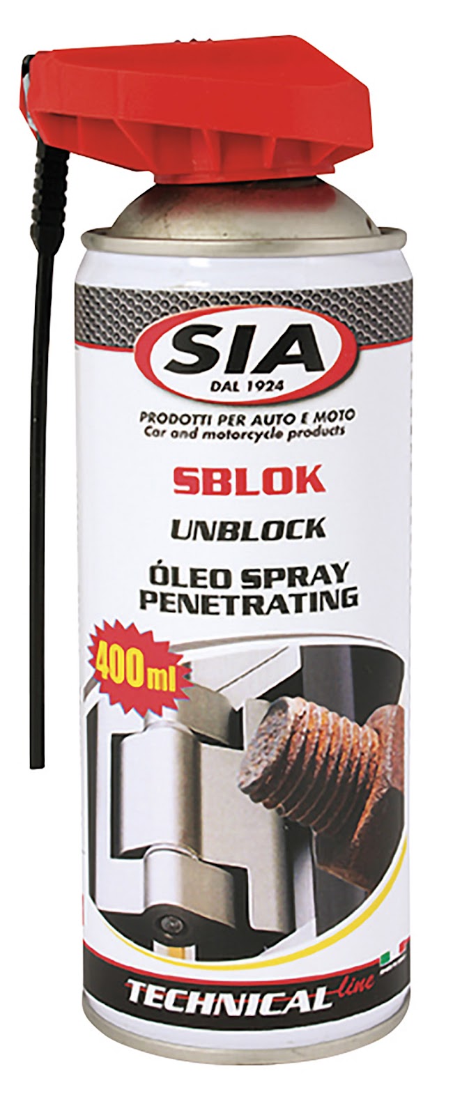 Sbloccante ad azione immediata Spray 400ml. con erogatore Sia 155046
