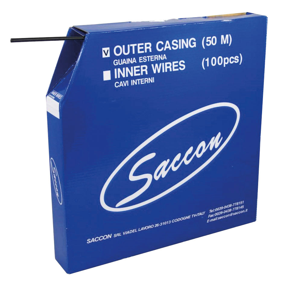 Guaina cambio nera Saccon Ø 4mm, 50m 700361