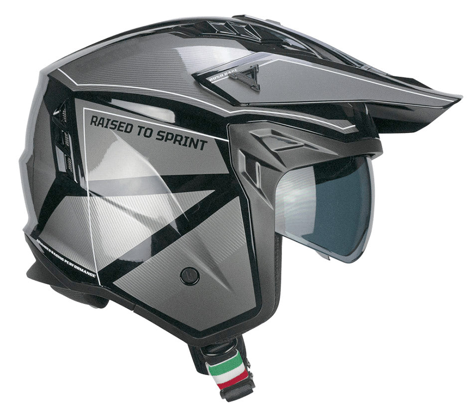 Casco Cgm Rush Race Nero Grafite L 442399