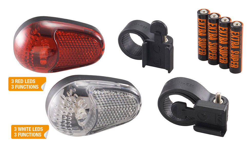 Cp. fanali a led ant. + post. X4 700134
