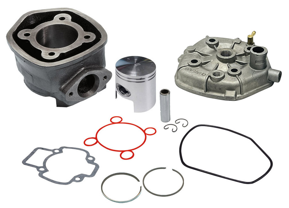 Kit cilindro Piaggio H2O Ø 47 R4Racing APRILIA DERBI GILERA SR 50 GP1 50 8824