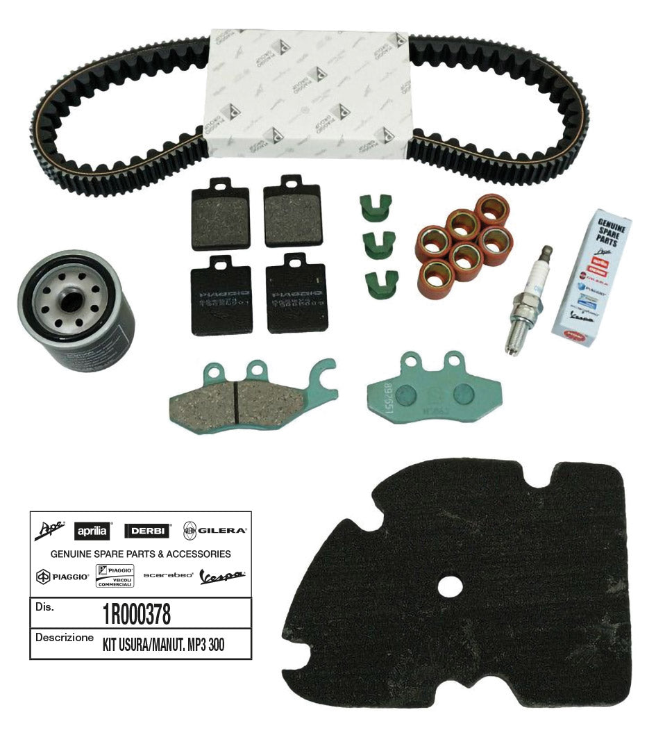 Kit revisione Piaggio MP3 300 ('10/'14) 2010-2014 1R000378