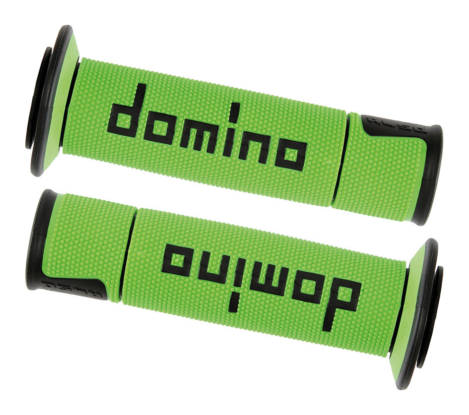 Manopole Domino A450 verde/nero GRIPS 079