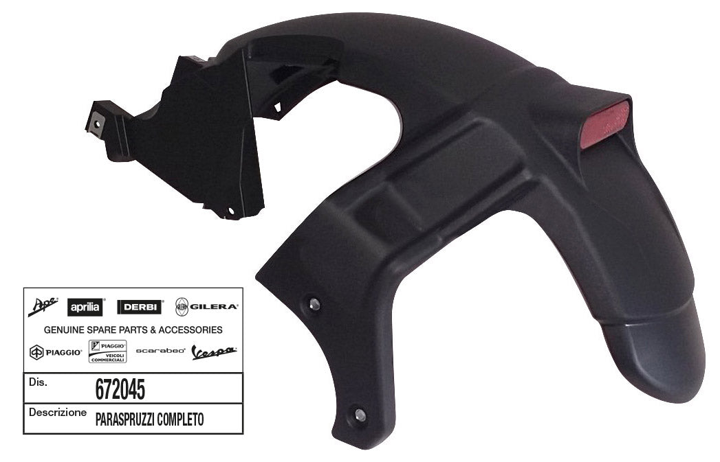 Paraspruzzi post. Runner, Nrg 50 Piaggio GILERA RUNNER 50 2004-2018 672045