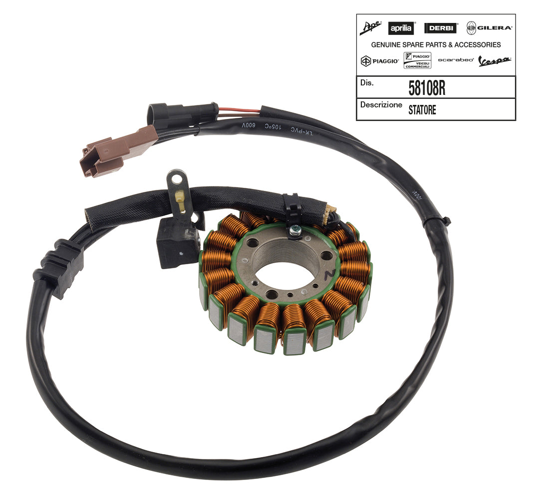 Statore Piaggio MP3 400/500 APRILIA GILERA MALAGUTI PEUGEOT SCARABEO 400 58108R