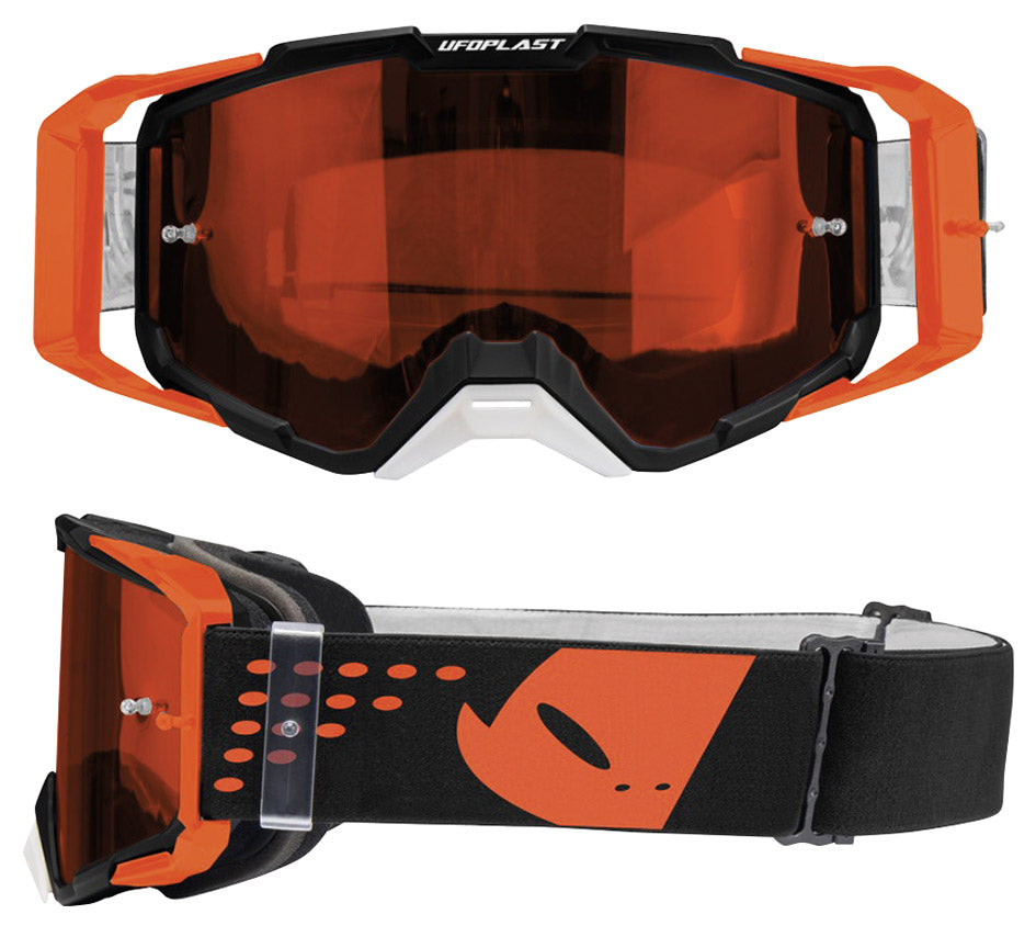 Maschera Ufo Plast Core 2.0 nera/arancio fluo 441949