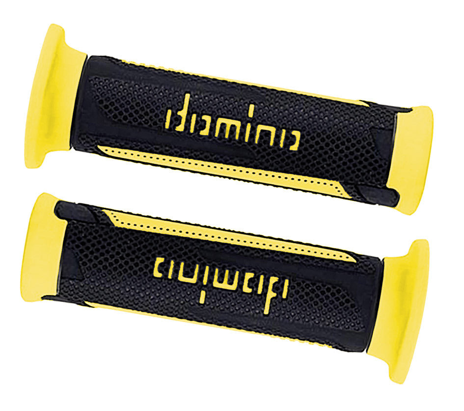 Manopole Domino A350 nero/giallo GRIPS 058