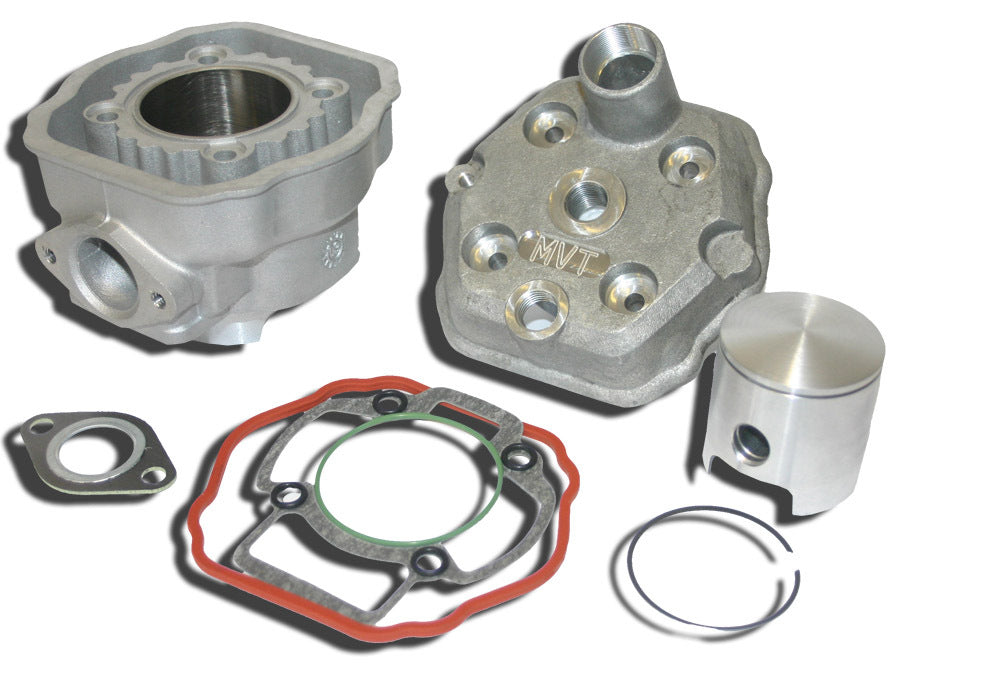 Kit cilindro alu MVT S-Race Piaggio H2O Ø 47.6 70cc. APRILIA DERBI GILERA HM 13
