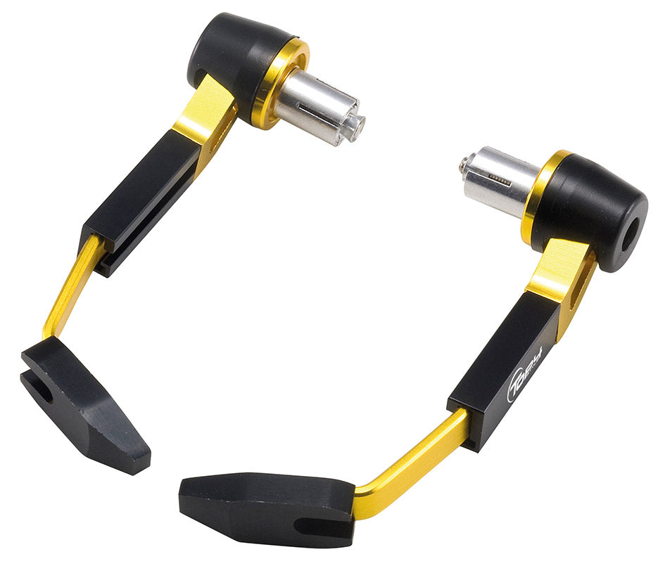 Protezioni leve in alluminio nero/oro Top4 331057
