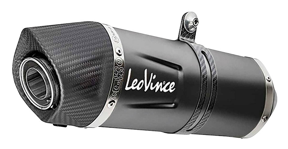 Silenziatore Leovince Lv One Evo Black Edit. Yamaha Ténéré 700 EU5 14330EB LEO
