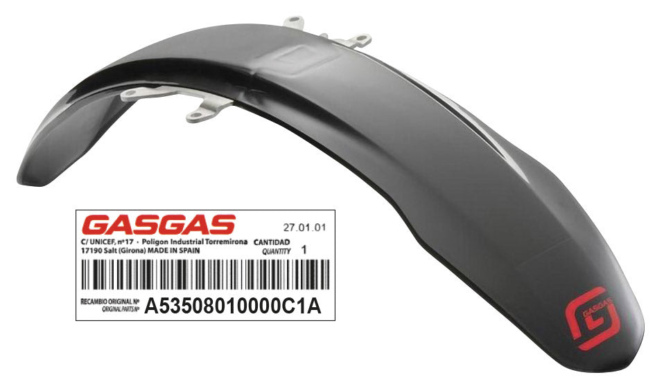 Parafango anteriore nero Gas Gas Txt GP 125/250/300 ('23/'24) GasGas 310225