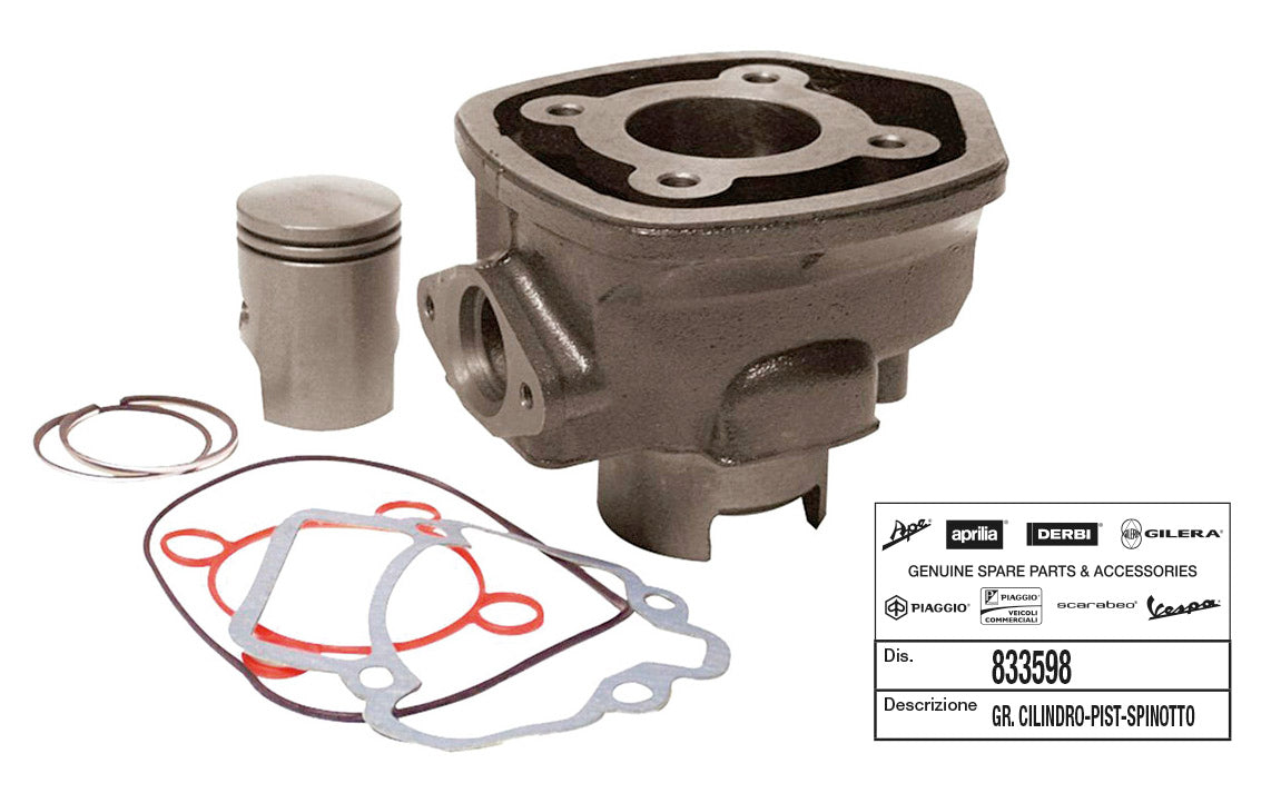 Kit cilindro Piaggio H2O Ø 40 APRILIA DERBI GILERA SR 50 GP1 50 DNA 50 833598