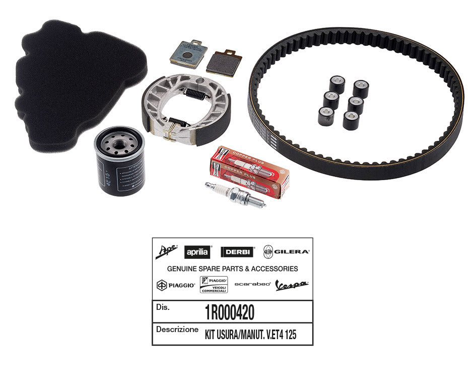 Kit revisione Vespa ET4 125 Leader Piaggio 1999-2002 1R000420