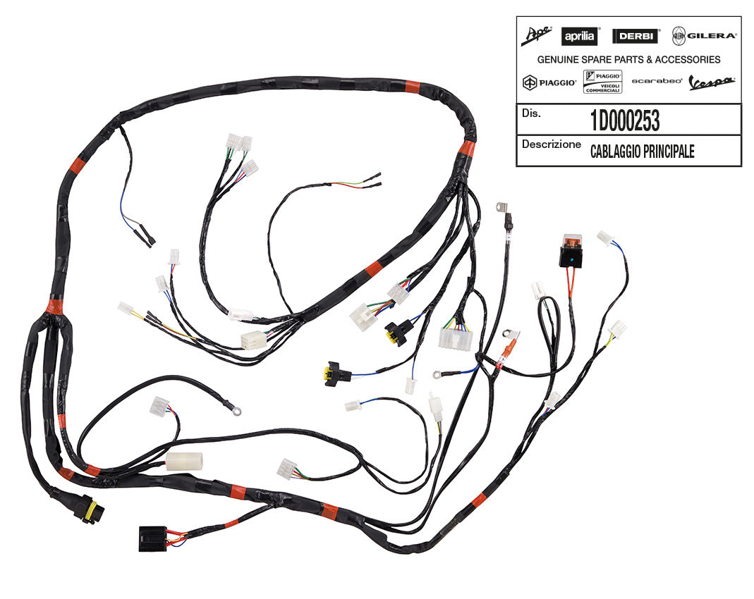 Cablaggio cpl. Piaggio Typhoon 50 2T ('12/'16) APRILIA SR 50 2012-2016 1D000253