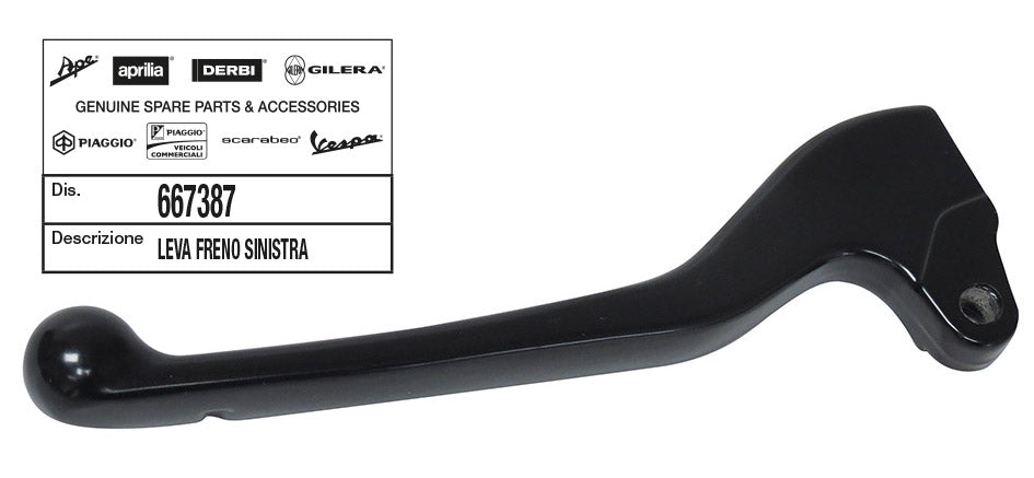 Leva freno sx SR 50 Motard, Typhoon 50 E4 2018 Piaggio APRILIA SXR 50 667387